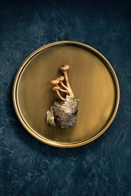 A close-up shot of a beautifully plated dish inspired by a mystery novel, such as a 
