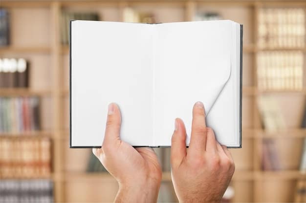 A close-up shot of a hand holding open a book with pages filled with text in different languages. The background is intentionally blurred to focus attention on the book and the diversity of languages represented. The image symbolizes the power of literature to transcend cultural boundaries and promote understanding. This visually supports the Book Club Revival: How Diverse Picks Can Boost Membership by 25% in 2025 initiative.