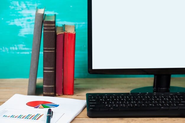 A split image showing the author's workspace on one side and a graph indicating book sales and revenue on the other side. The image visually represents the journey and success of the author highlighted in Author Spotlight: The $10,000 Self-Publishing Journey: One Author's Success Story.