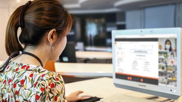 A detailed reader persona profile is displayed on a laptop screen, showcasing demographic information, interests, and reading preferences. The image emphasizes the importance of understanding the target audience in 