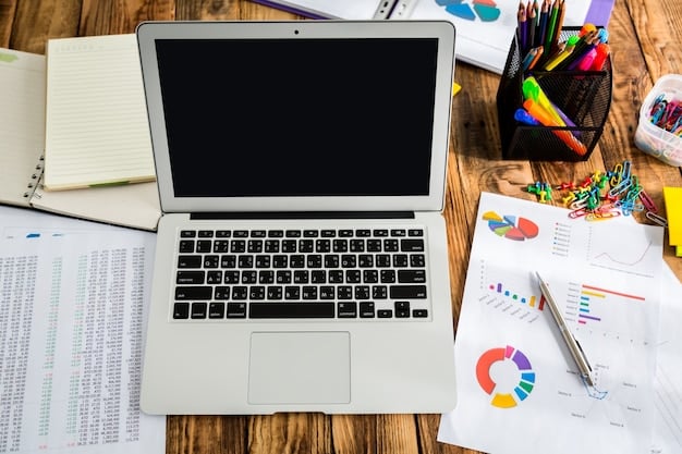 A laptop displaying a self-publishing platform interface, surrounded by notebooks and pens. The screen shows positive reviews and sales figures for a fictional book. The image highlights the potential of self-publishing to build a platform for authors.