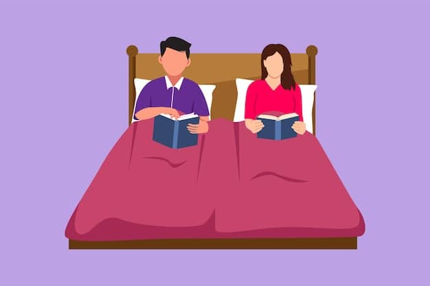 A person lying in bed with a traditional book while another person is jogging with headphones on, listening to an audiobook. This image showcases different scenarios and lifestyles where each format excels, highlighting 'The Rise of Audiobooks: Are They Replacing Traditional Reading? A Comparative Book Review' in practical contexts.