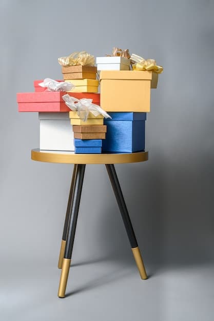 A close-up shot of various bookish items from subscription boxes scattered on a table. Items could include a scented candle with a book-related aroma, a cozy mug with a quote from a famous novel, a unique bookmark, and some artisanal tea bags. The focus is on highlighting the extra value and experience beyond just the book itself.